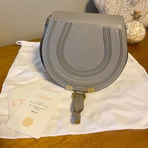 Chloe Marcie Mini bag in Cashmere Grey